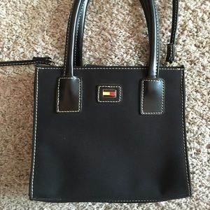 Tommy Hilfiger small square Black Purse!